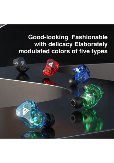 Willowhaven Qkz Sk7 Kulak İçi Kablolu Kulaklık 3.5mm 11.6mm Dinamik Sürücü Mikrofonlu Hat Kontrolü Yeşil Sk7 Sk7