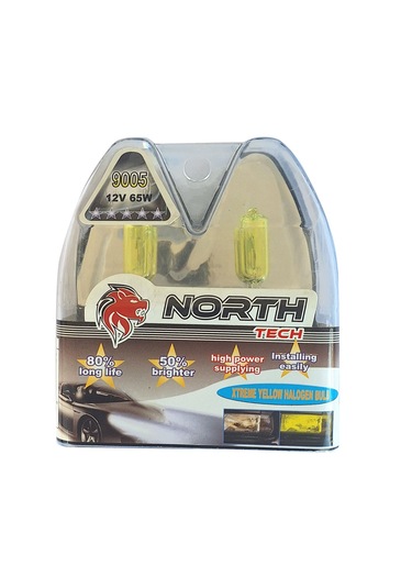 Northtech 9005 Oto Far Ampulü 12v Limon Sarı Işık 35w