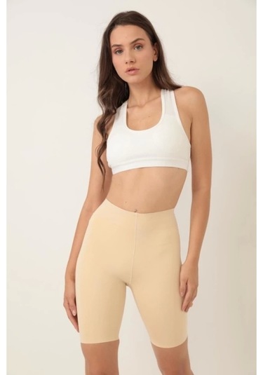Lazer Kesim Paçalı Korse 7000 Ten Bej