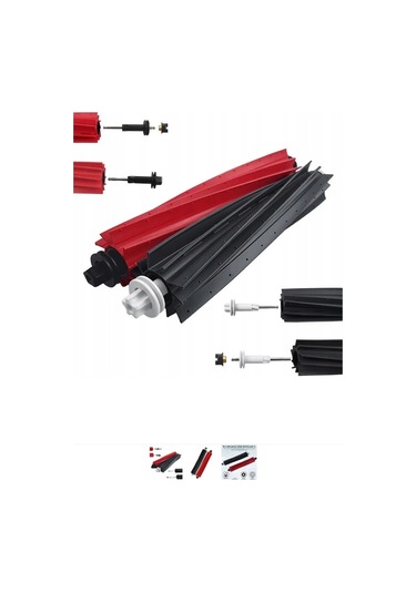 Srfn Ticaret Roborock S8 Plus + Uyumlu Ana Fırça-1 Adet Çiftli