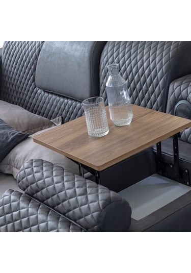 Eymense Escape Tv Modullü Akıllı Lüx Karyola Antrasit