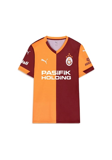 Galatasaray Puma 2025/2026 Çocuk İç Saha Parçalı Taraftar Forma 77982801 Sarı - Kırmızı