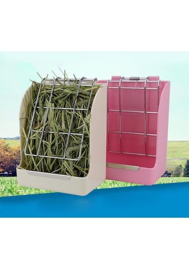 Suntek Otçul Beyaz Için Küçük Hayvan Asılı Saman Rafı