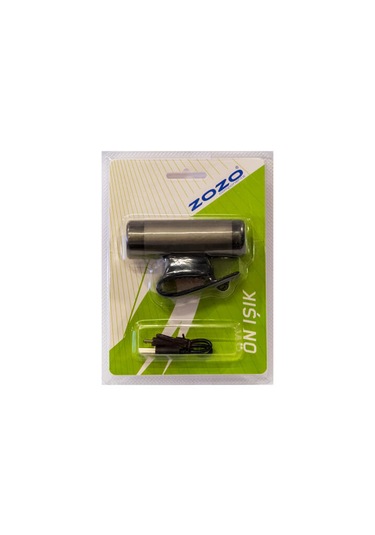 Zozo Jy-7033 Usb Şarjlı 400 Lm Ön Far Gri - Siyah