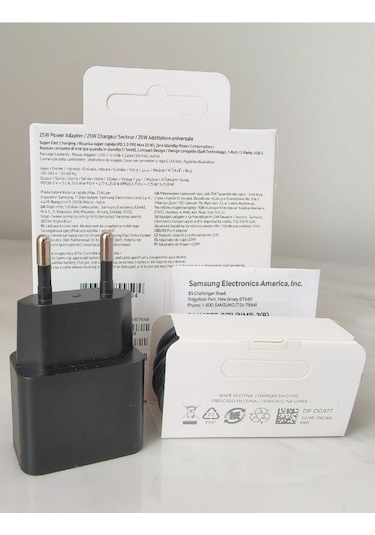 Samsung Galaxy Z Fold7 Uyumlu Şarj Aleti 25 Watt Mx0008