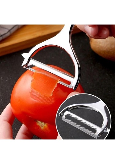 Paslanmaz Çelik Sebze Soyucu Patates Soyucu Çok Fonksiyonlu Havuç Rende Meyve Aletleri Mutfak Aksesuarları Mutfak Yeşil
