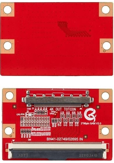 Weko 96 Pin- 51 Pin Sam Q T-con Flexi Çevirici Board