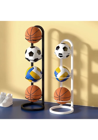 Kapalı Çocuk Basketbol Depolama Rafı Topu Futbol Depolama Sepeti