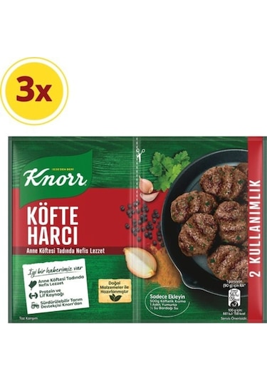 Knorr Köfte Harcı 3 x 82 G