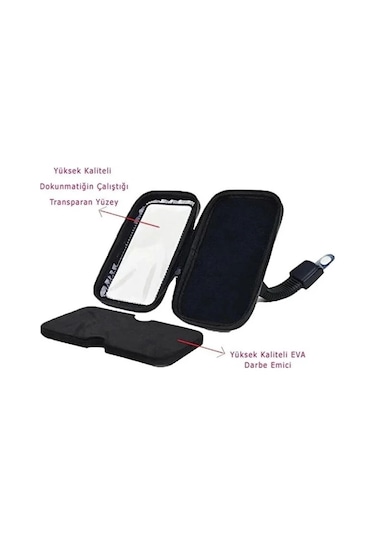 Su Geçirmez Motosiklet Telefon Tutucu 1239642