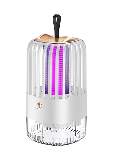 Fortunelane Ev İçi Mosquito Killer: 360 Işık & Turbo Emme & Güçlü Öldürme, Görünür Depo, Beyaz