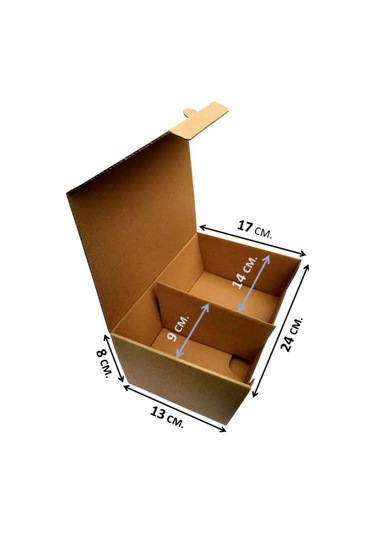 Hamburger Kutusu 24x17x8 Cm-100 Adetli