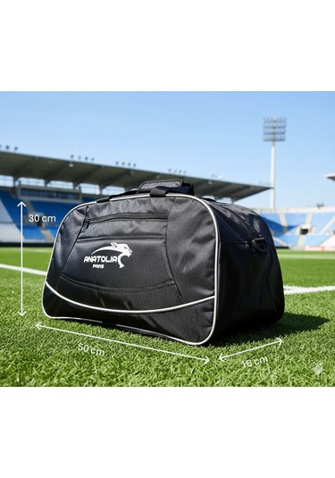 Newfull Sport Anatolia Pars Astarlı Seyahat Ve Spor Çantası-orta Siyah