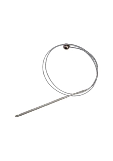 Misinalı Çelik Stoplu Tığ Şiş 3 Numara 60 Cm