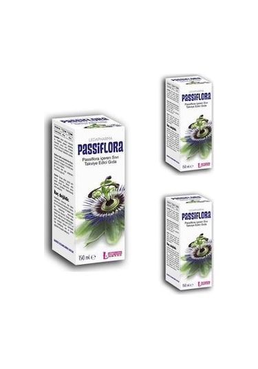 Ledapharma Passiflora Şurup 3'Lü