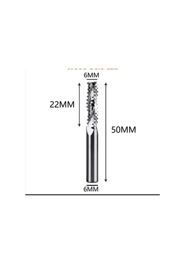 Ahşap Wood Kontra Kesim Bıçağı 6x22 Mm