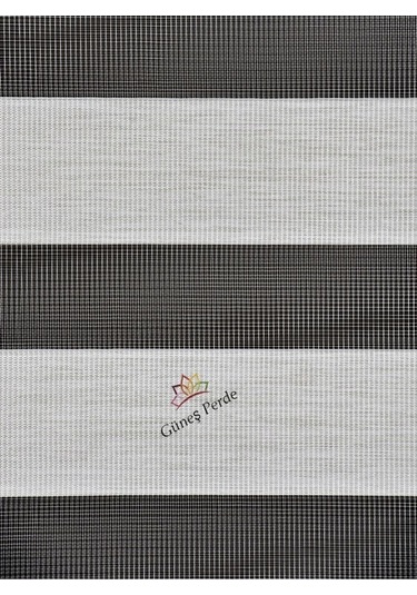 Krem Stor Zebra Perde Oygusuz Krem