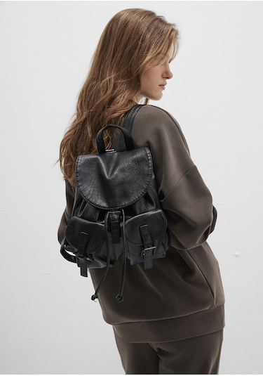 Mavi - Siyah Sırt Çantası 1913371-900 Siyah