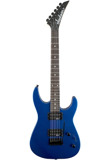 Jackson Js11 Dinky 2-point Tremolo Amaranth Klavye Metallic Blue