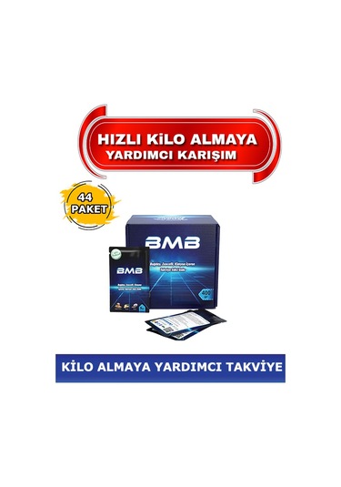 Bmb Kilo Almaya Yardımcı Gıda Takviyesi 1 Kutu 44 Paket