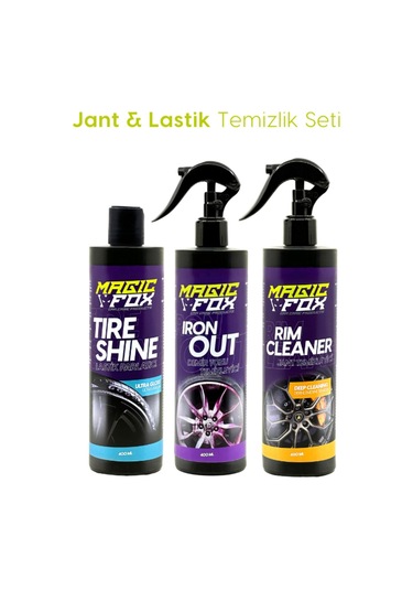 Jant Lastik Temizlik & Bakım Seti