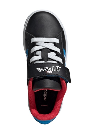 Adidas Adi Das Grand Court Spider- Cblackbrbluepurrub Unisex Çocuk Siyah Günlük Ayakkabı Crblck Siyah