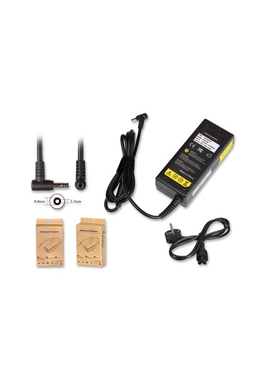 Lenovo Uyumlu 20v 3.25a 65w 4.0 1.7mm Notebook Adaptörü, Şarj Cihazı / Cmadp115