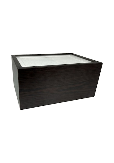 Mimoza Ahşap Masaüstü Yatay Peçetelik Venge 6 Adet