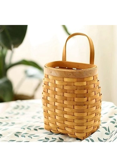 Xurunkeji Ahşap Duvar Sepeti, Masaüstü Meyve Atıştırmalık Saklama Kutusu, Amerikan Pastoral Deri Saplı El Yapımı Saklama Sepeti Ahşap Rengi Xurunkeji Ahşap Duvar Sepeti, Masaüstü Meyve Atıştırmalık Saklama Kutusu, Amerikan Pastoral Deri Saplı El Yapımı Saklama Sepeti Ahşap Rengi