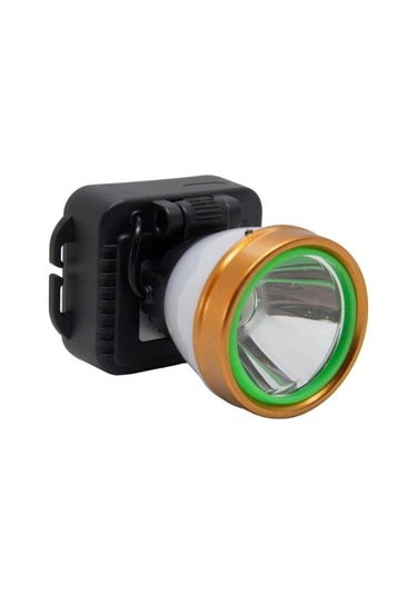Ps-810 Kafa Lambası, Led Aydınlatmalı Kafa Feneri, Multifonksiyonel 20 Watt + Led 4 Mod Çalışma Siyah