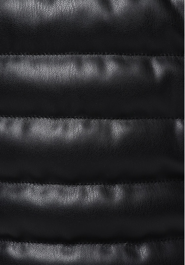 Colins Slim Fit Erkek Siyah Mont Pu Cl1076211 Q1.v1 Blk Siyah