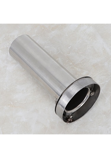 Xiyyadms 3.5 İnç Çelik Oto Egzos Susturucu, Ses Seviyesi Ayarlanabilir Ve Çıkarılabilir, Evrensel Uyumlu