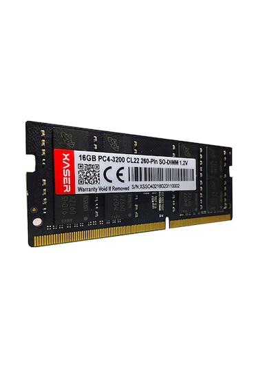 Xaser XS32S22S8/16 16 GB DDR4 3200 MHz CL22 Notebook Ram