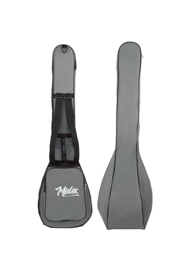 Midex Cs-122 Uzun Sap Saz Bağlama Kılıfı Kalın Soft Case