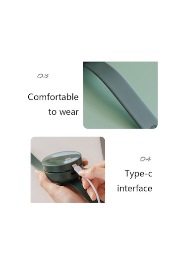 Soulader Çocuklar İçin Taşınabilir Usb Şarjlı Mini Ayna Tasarımlı El Tipi Serinletici Fan Açık Hava Ve Seyahatlerde Kullanışlı