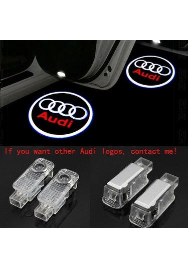 Tiger Marketing Audi A4 Kapı Altı Hayalet Logo Lazer Led 2014-2019