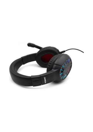 Komc G313 Pc Led Işıklı Profesyonel Kulak Üstü Oyuncu Kulaklık