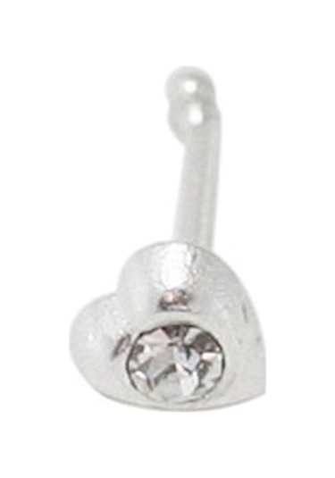 Kalp Motifli Gümüş Hızma Hzmk21 Altınsepeti Beyaz