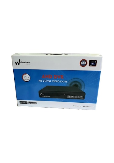 Walkertone Wt-7116 16Kanal 1080P Ahd Dvr Kayıt Cihazı