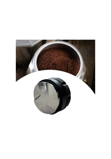 Homyl Espresso Dağıtım Aracı Cafe Ev Bar Için Profesyonel 51mm Siyah