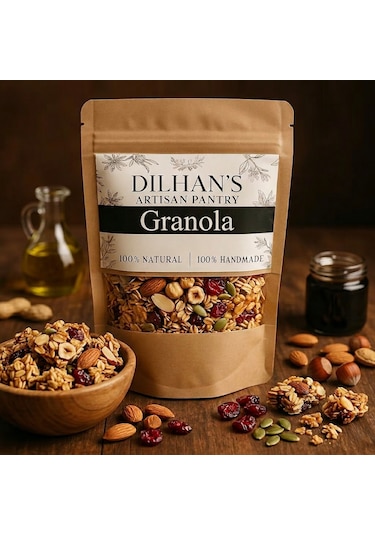 Artizan Granola Şekersiz & El Yapımı - 250g