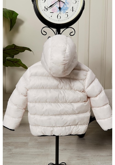 Benitto Kids Erkek Bebek Çocuk Mont 51282 Beyaz