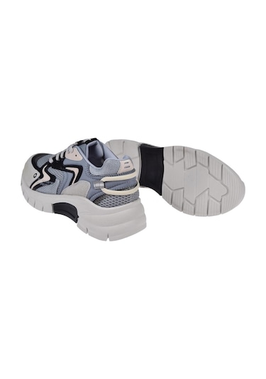 Pullman Kadın Spor Ayakkabı Sneaker Sms-51166 Gri Siyah-gri Siyah Gri - Siyah