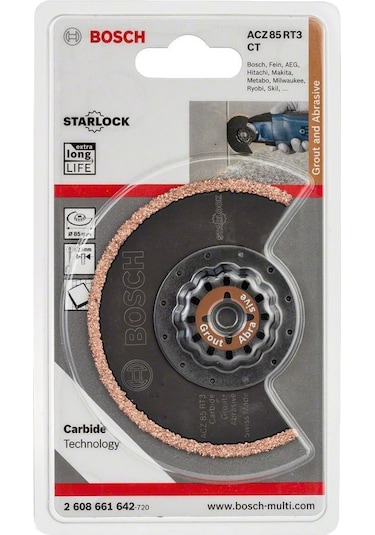 Bosch ACZ 85 RT HM-RIFF (Derz Temizleme) - 2608661642