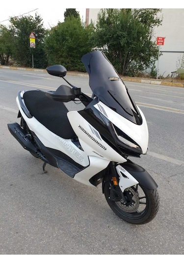 Motocam Zontes 350 E Ön Cam 2022-2023 Model 70cm Siyah Renkli 4mm