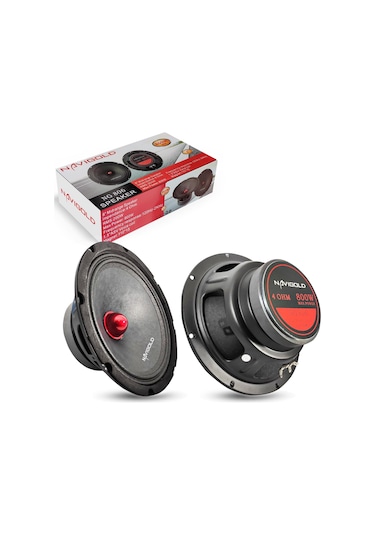 OTO MIDRANGE 20CM 800W 2 ADET NAVIGOLD NG-806