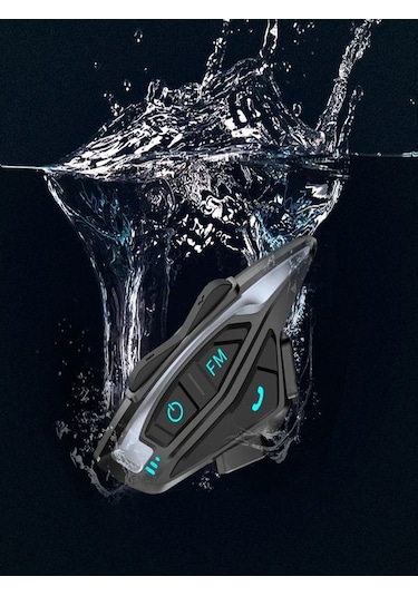 Shark2 2 Kişi 1 KM İnterkom Gürültü Azaltma Motorcu Kask Kulaklığı