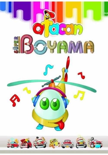 Ata Afacan Süper Kalın Boyama Kitabı 3