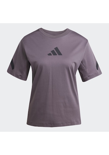Adidas Jc5399 W Z.n.e. Tee Kadın T-shirt Mor