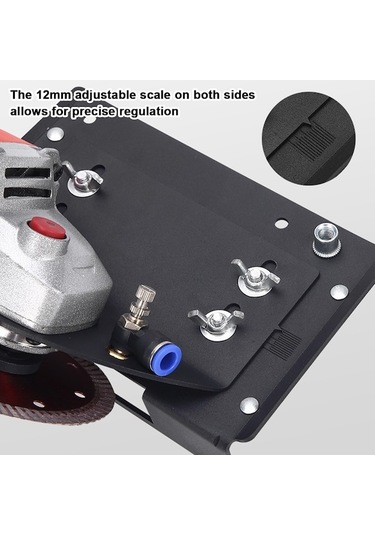 Pazly 100 Açılı Taşlama Standı: Evrensel Pah Kırma, 45 Taşınabilir Seramik/fayans Kenar Açma Kesim Braketi, Dayanıklı Paslanmaz Çelik